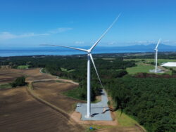 横浜明神平風力発電所建設工事