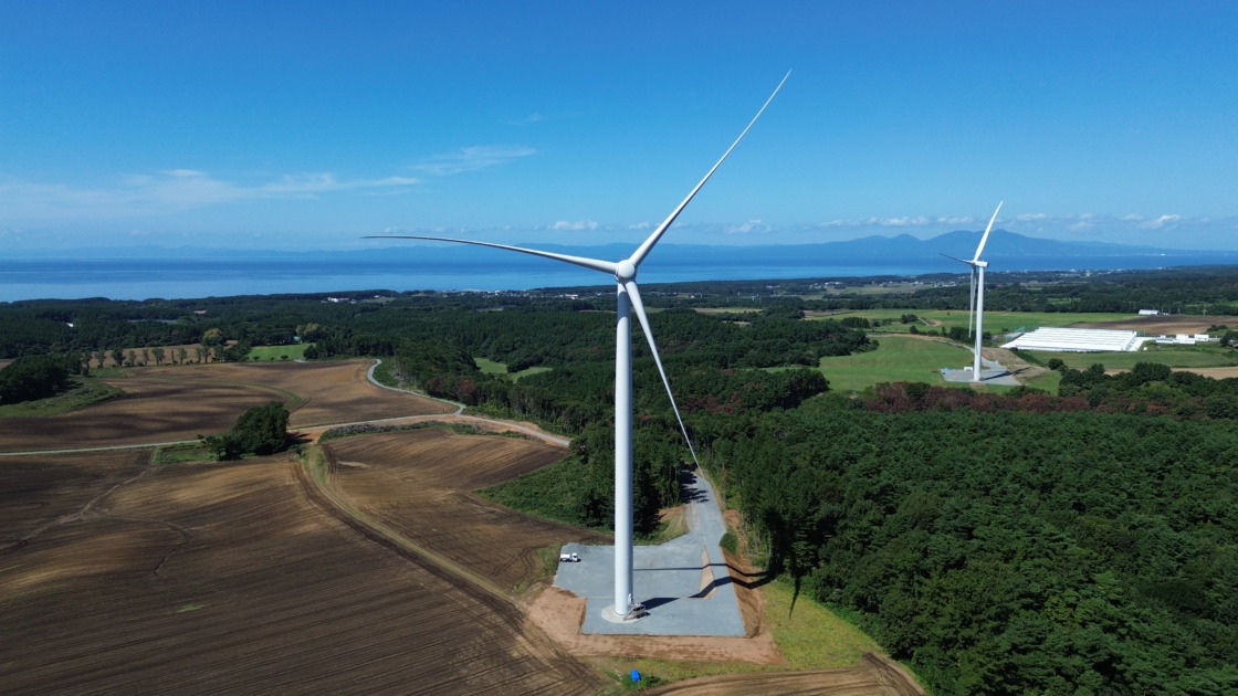 横浜明神平風力発電所建設工事