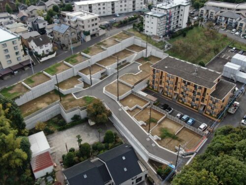 横浜市青葉区千草台30番計画宅地造成工事